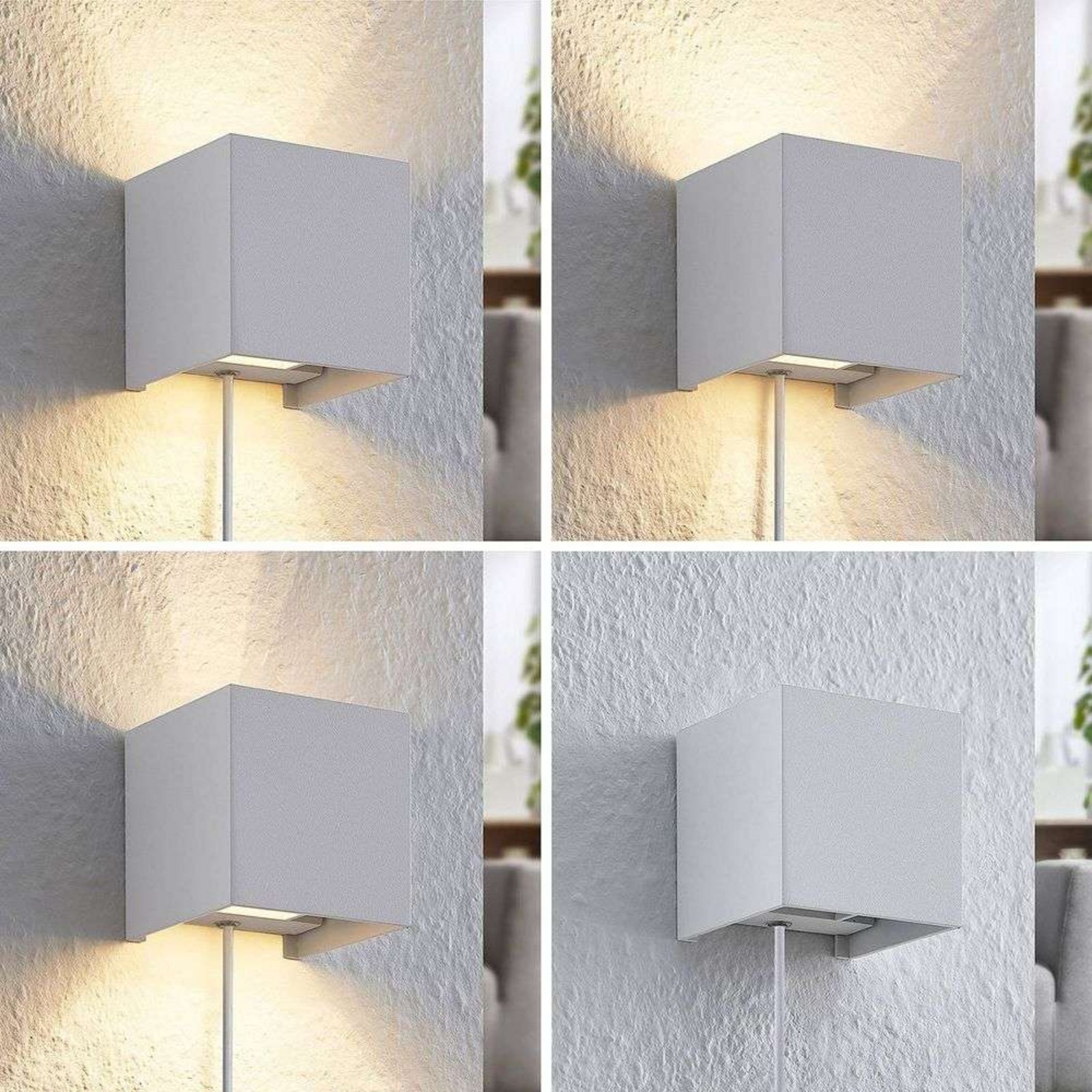 Zuzana Applique Murale Square White - Arcchio