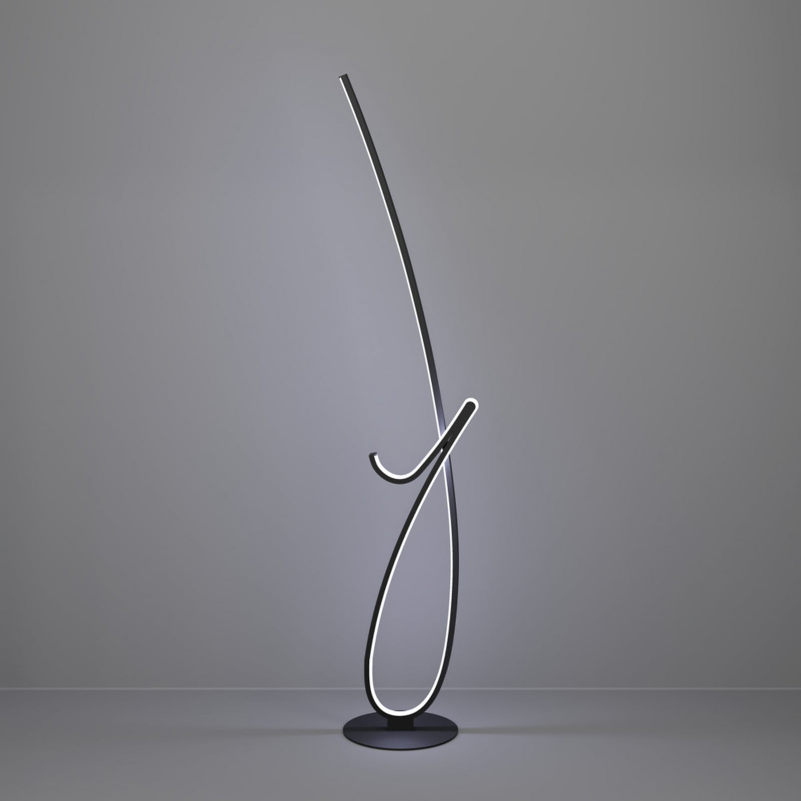 EGLO LED vloerlamp CARDONCITO, zwart, hoogte 130 cm, CCT EGLO LED vloerlamp CARDONCITO, zwart, hoogte 130 cm, CCT