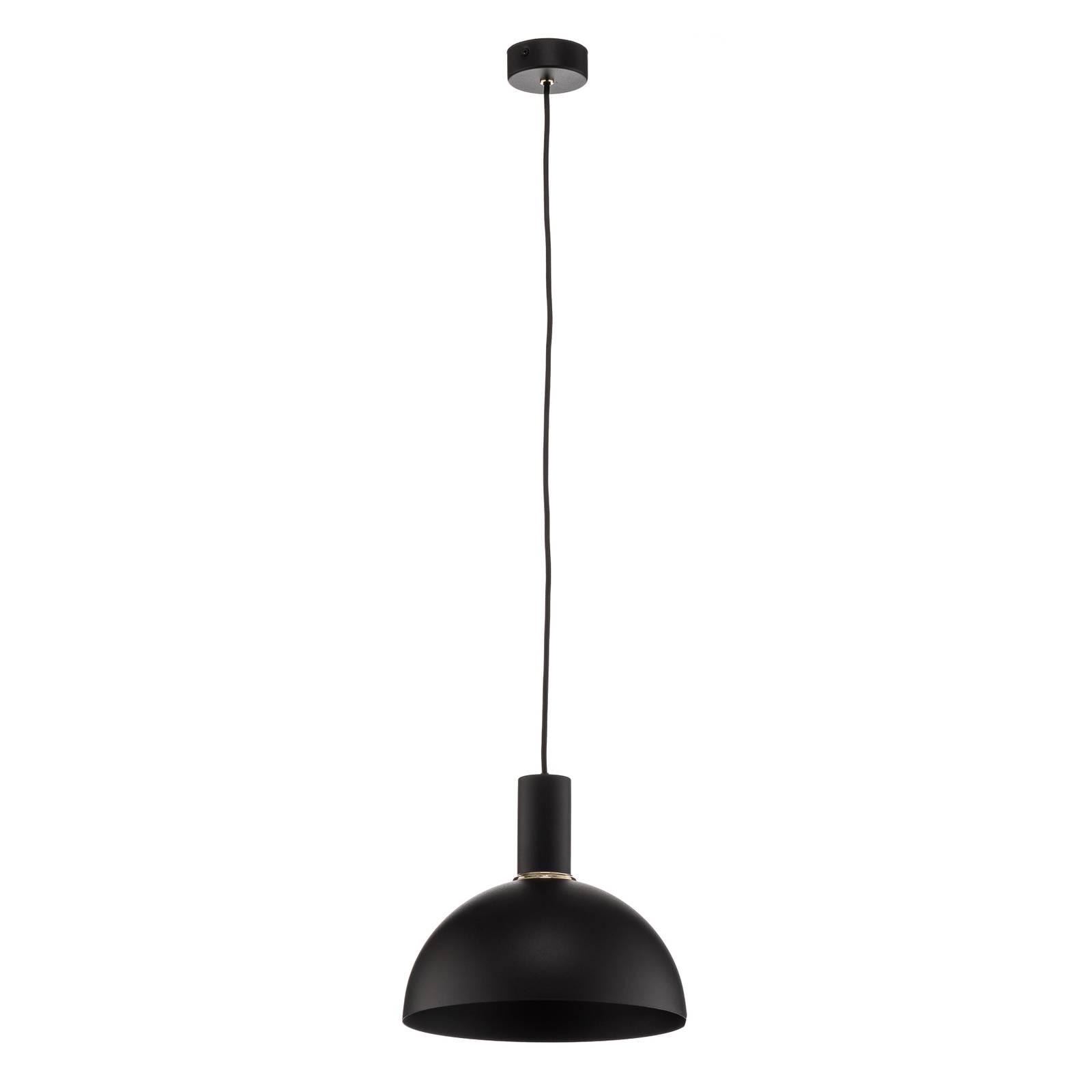 Selma függő lámpa, egy izzós, fekete Ø 27 cm