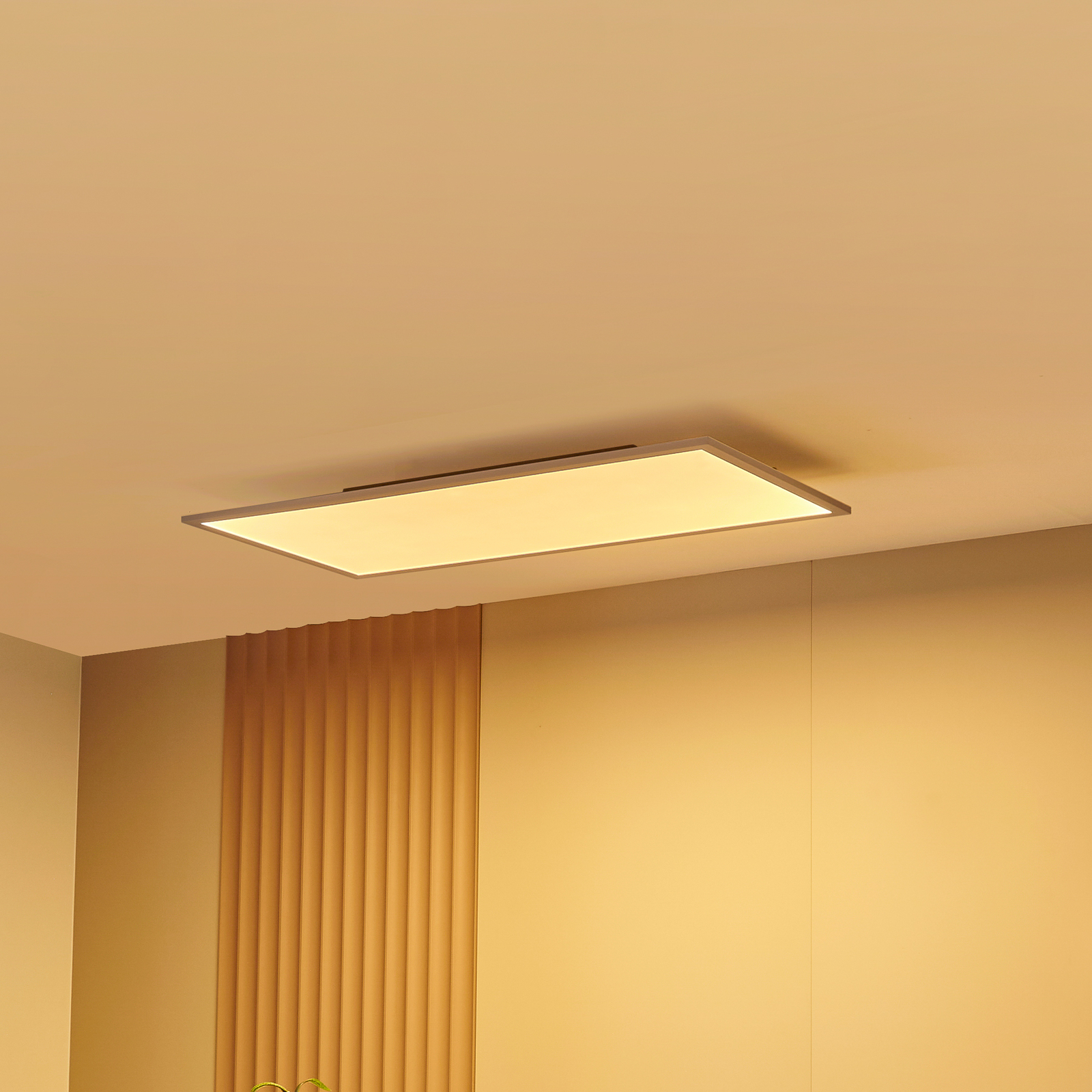 Lindby Lamin LED-Panel Rechteck weiß 80 cm