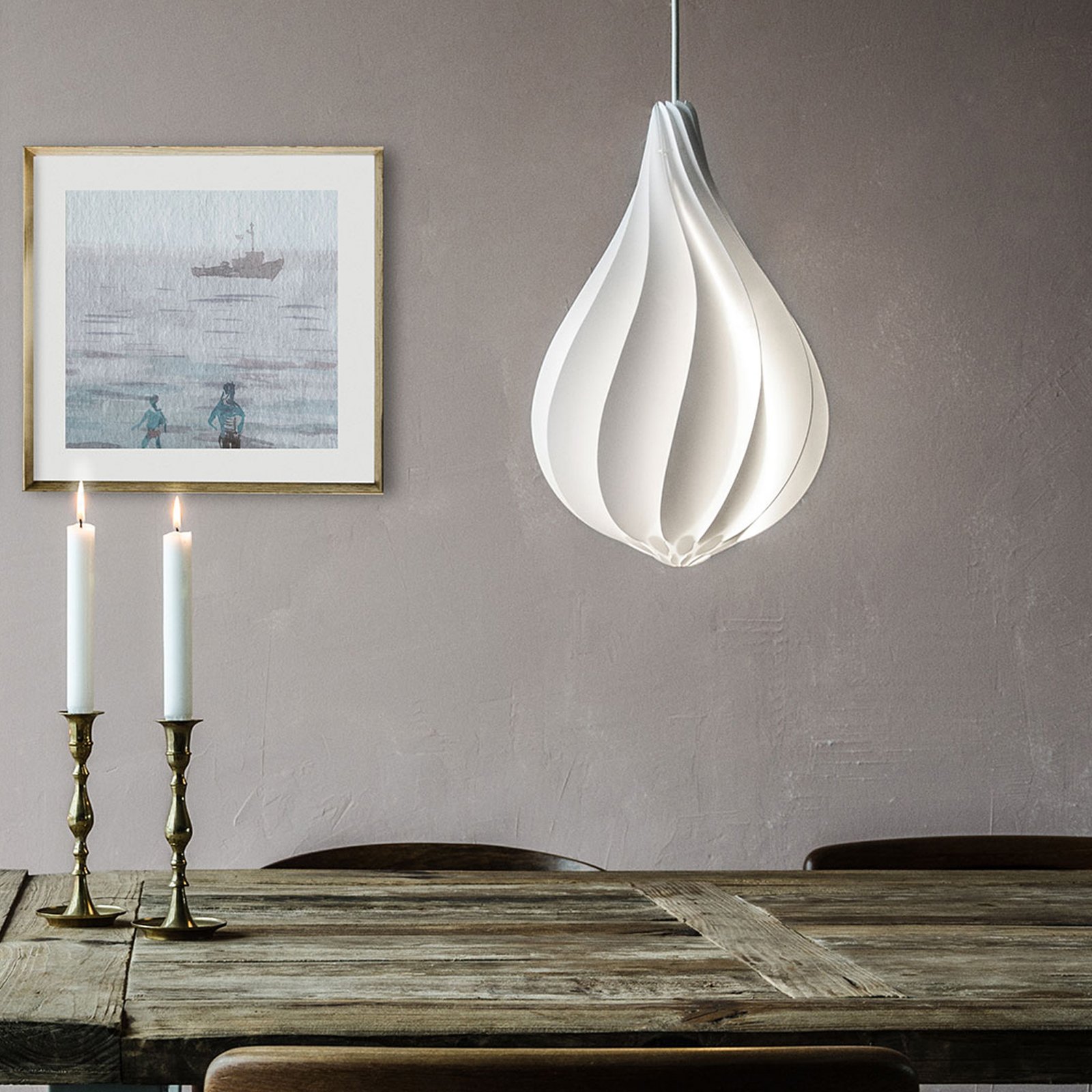 UMAGE Alva suspension avec cord set blanc Luminaire.fr