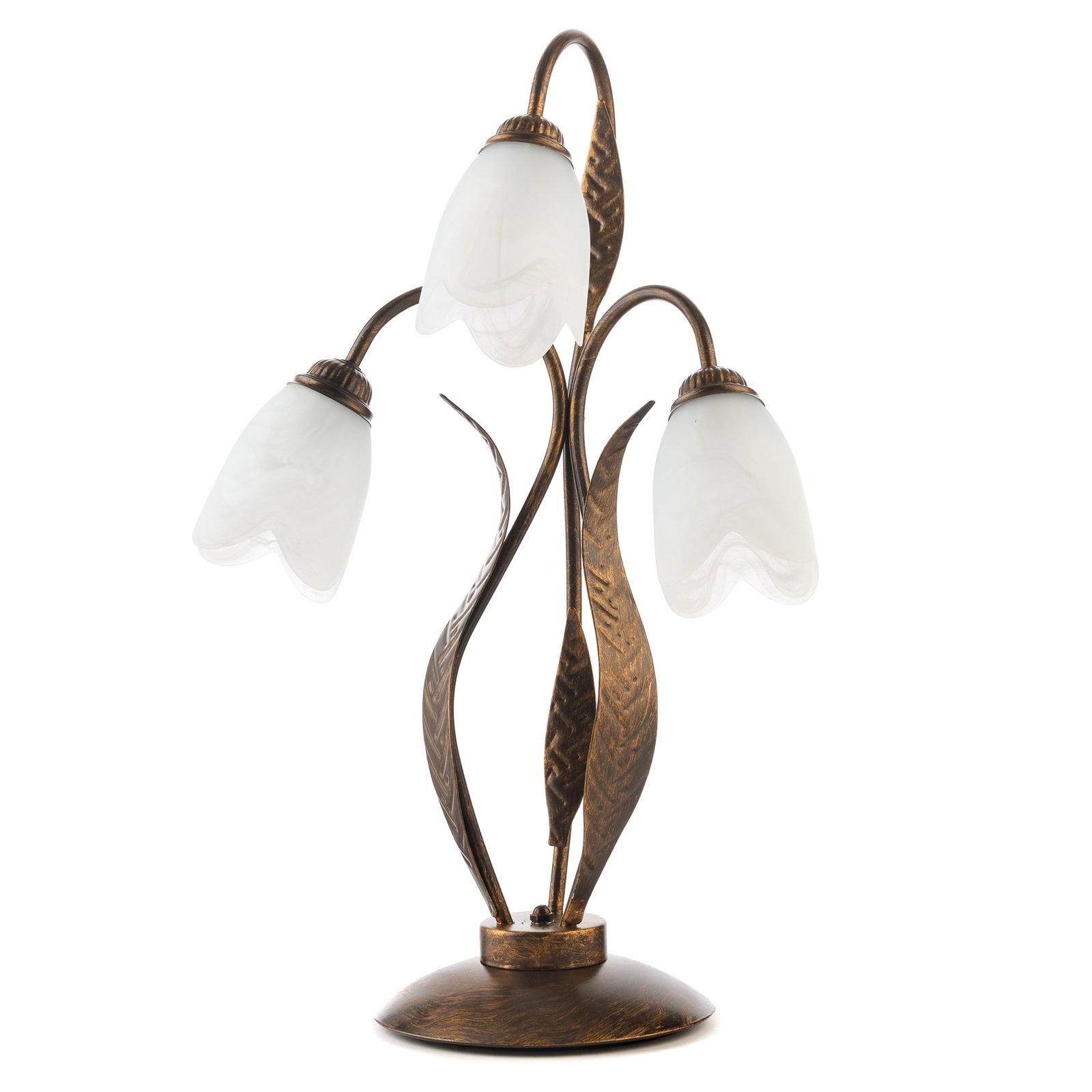 Sonia table lamp 3-bulb, bronze