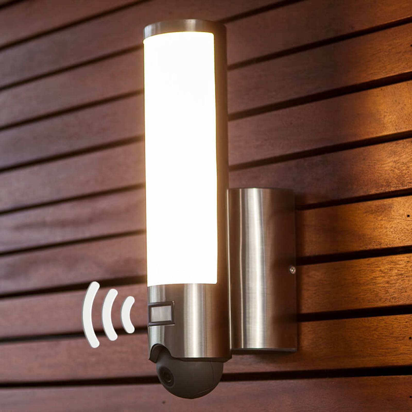 Secury'Light Elara LED-Außenwandleuchte mit Kamera