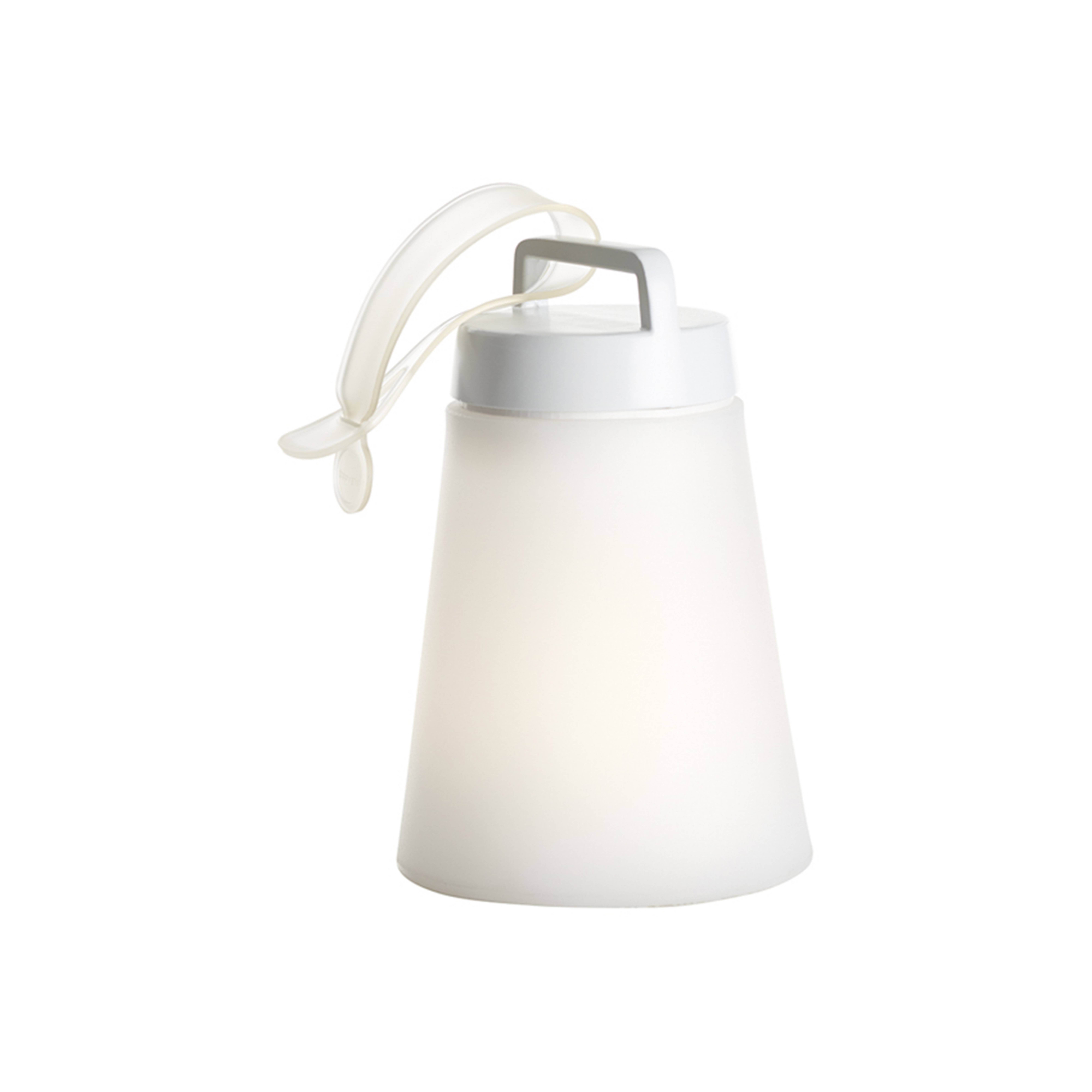 Lámpara decorativa exterior LED Sasha, batería recargable, altura 24,5cm