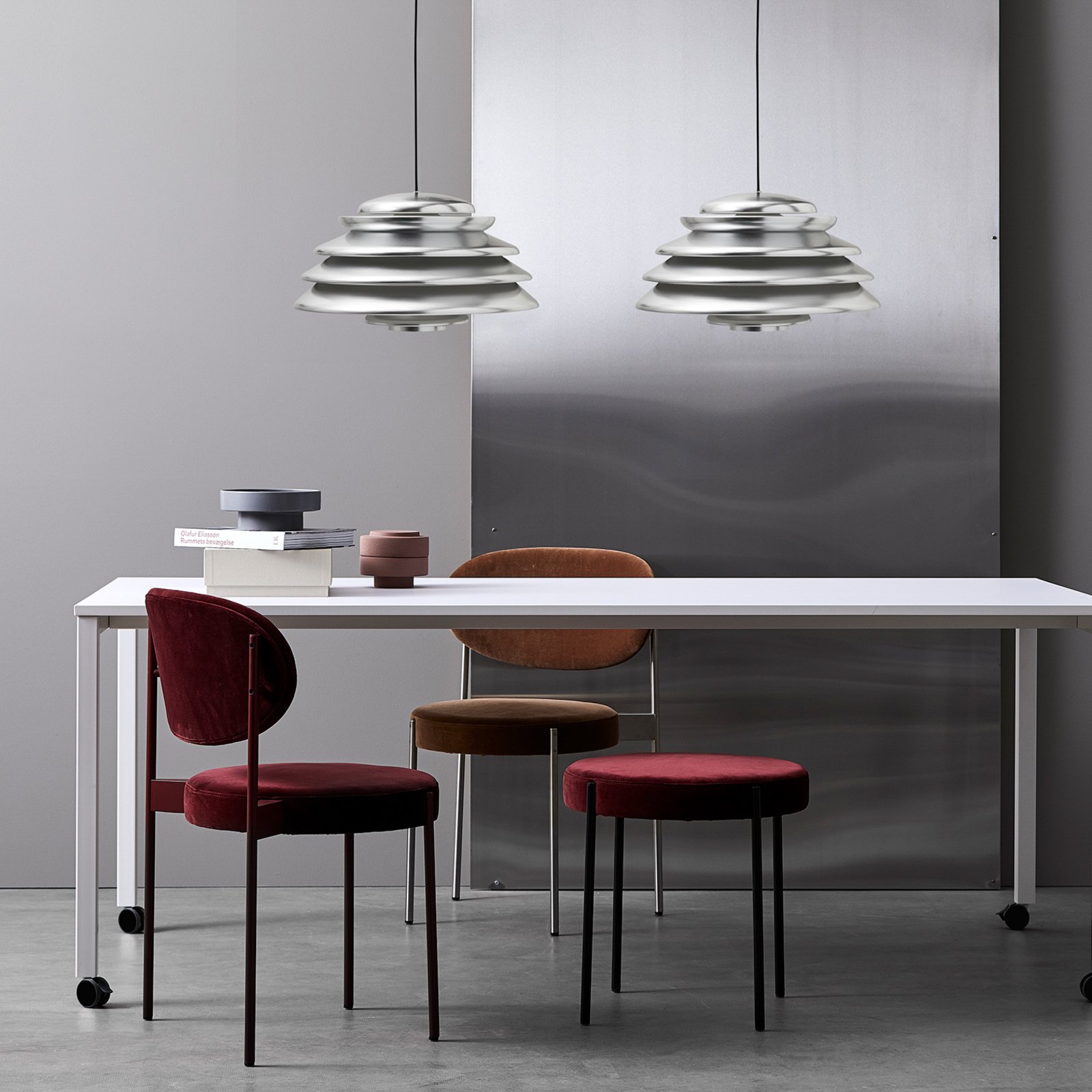 Hive Pendel Polished Aluminium - Verpan