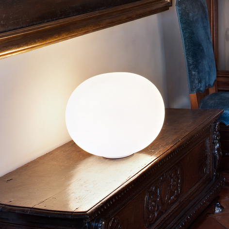 FLOS Glo-Ball Basic Zero - weiße Tischleuchte