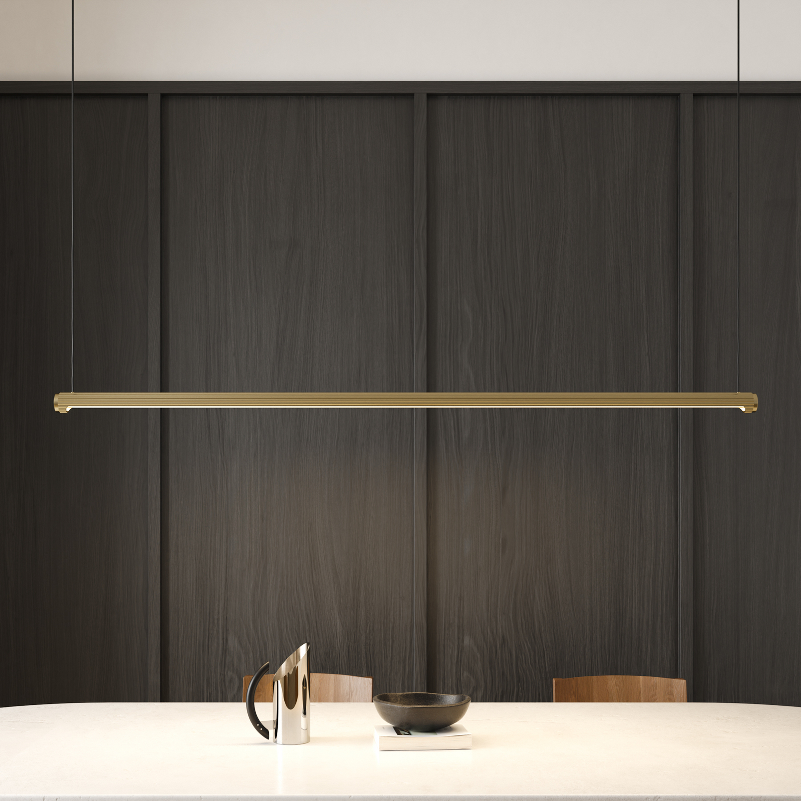 Velvet S1400 Switch LED pendant light, brass - LIGHT-POINT Velvet S1400 Switch LED pendant light, brass - LIGHT-POINT