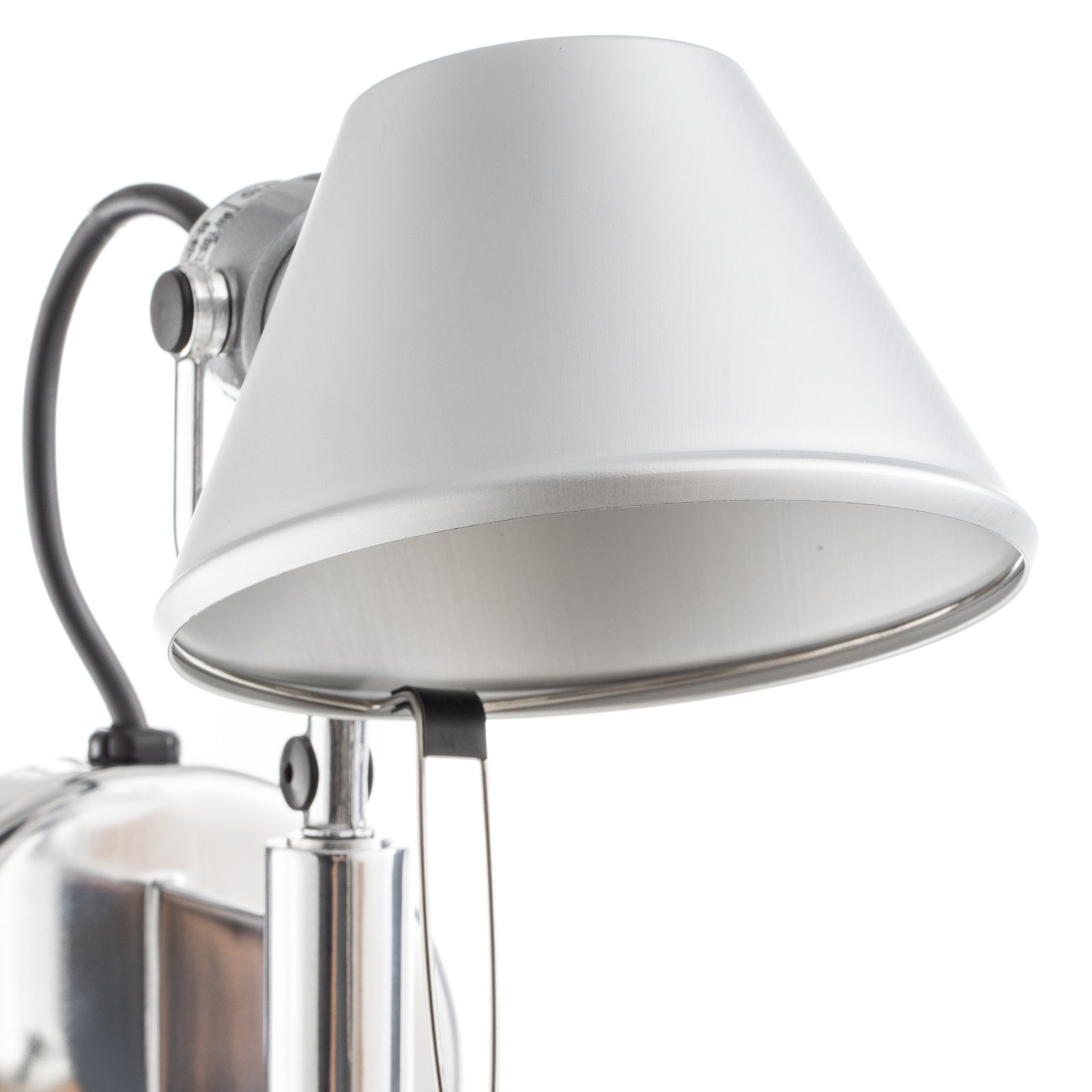 Tolomeo Micro Faretto LED-vegglampe, 3000 K, grå – Artemide