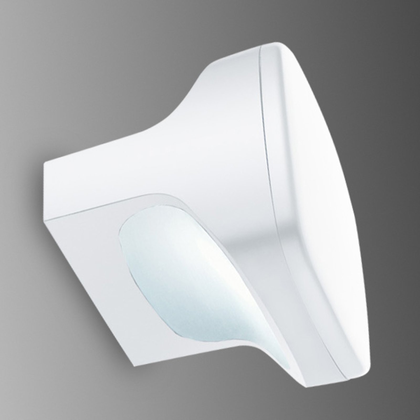 Luceplan Sky – vonkajšie nástenné LED, biele