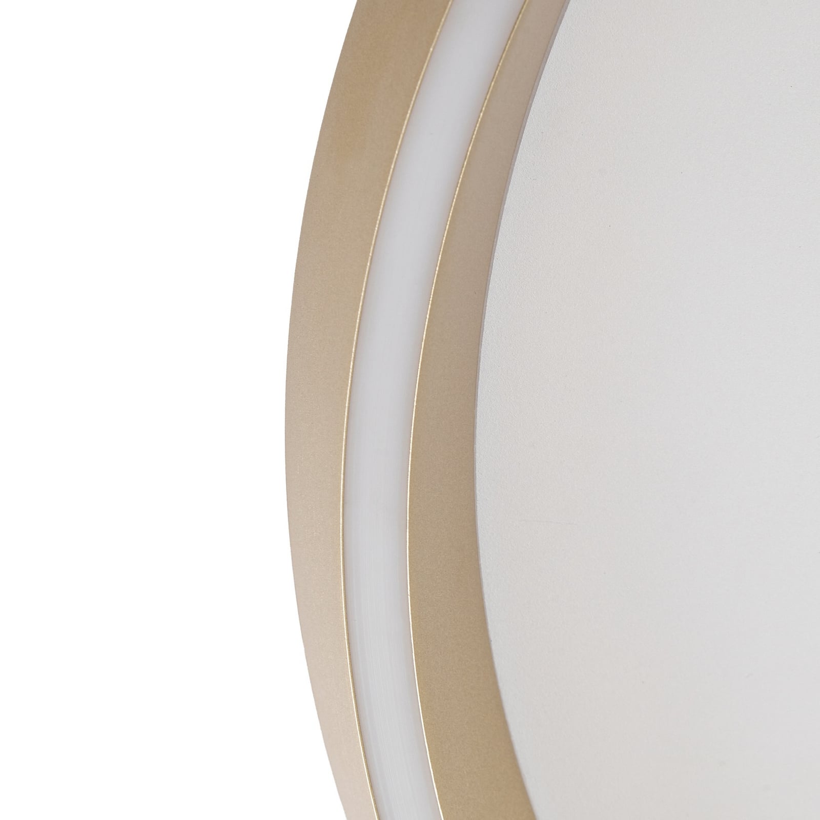 Rylan LED-taklampe, Ø 62 cm, messing, CCT, dimbar – Lucande Rylan LED-taklampe, Ø 62 cm, messing, CCT, dimbar – Lucande
