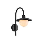 Berlo outdoor wall light, black