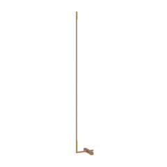 Piantana LED Amalfi XL, oro, altezza 180 cm, metallo, dimmer