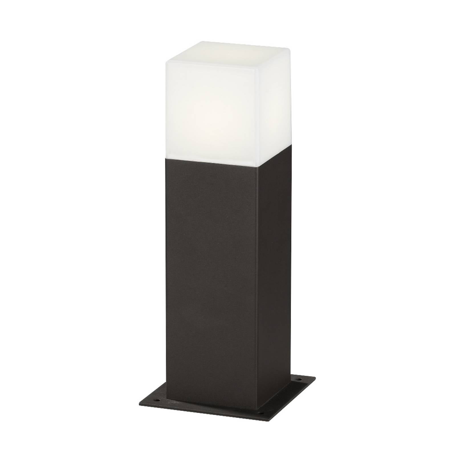 LED-Sockelleuchte HUDSON, anthrazit, Höhe 30 cm, Metall IP44
