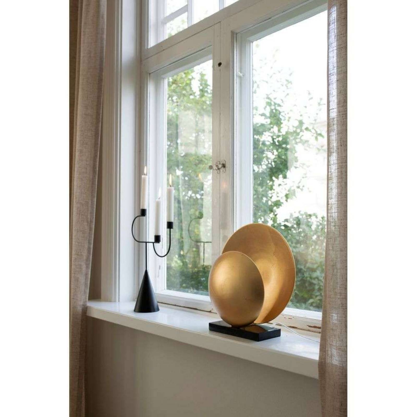  Globen Lighting Globen Lighting Orbit Table Lamp, Brass, Height 32 Cm 