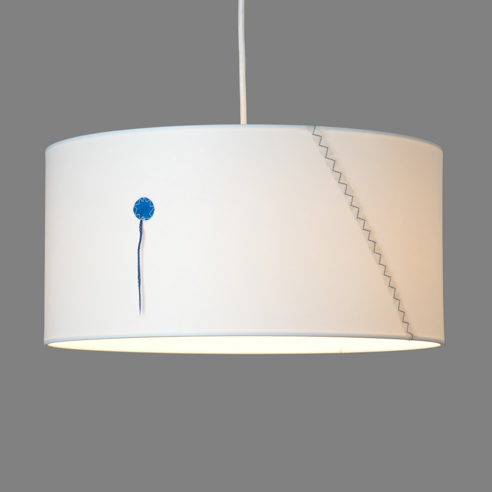 Traditionsschiff table lamp made of canvas