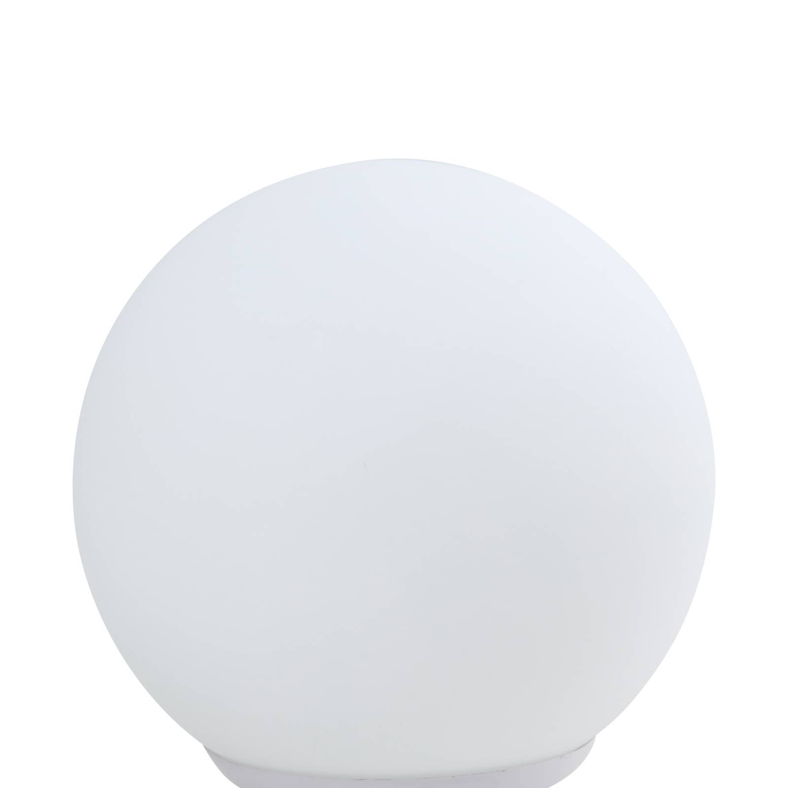 Lindby Smart lampa stołowa LED Cosmia, biały, szkło, Tuya