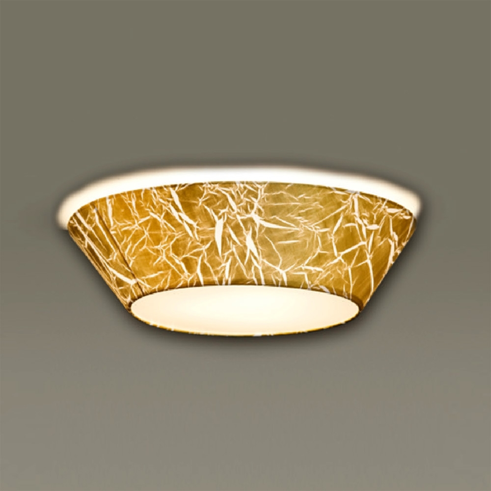 Pamalux Arius - ceiling light with Strapatto film, 45 cm, for Living / Dining Room, Strapatto film, light scattering film, E27, 40 W, energy efficiency: A++, H: 12 cm