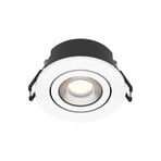 Arcchio LED downlight Eliar rotund alb CCT pivotant