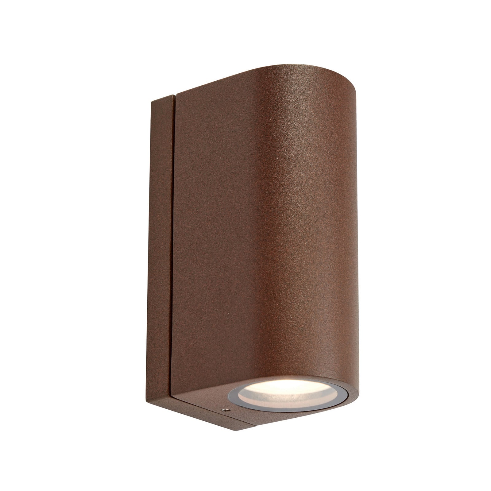 Alor LED-utomhusv&auml;gglampa, brun, 2 lampor, IP65, dimbar Marksl&ouml;jd - Skandinavisk - Aluminium - Med flera ljusk&auml;llor