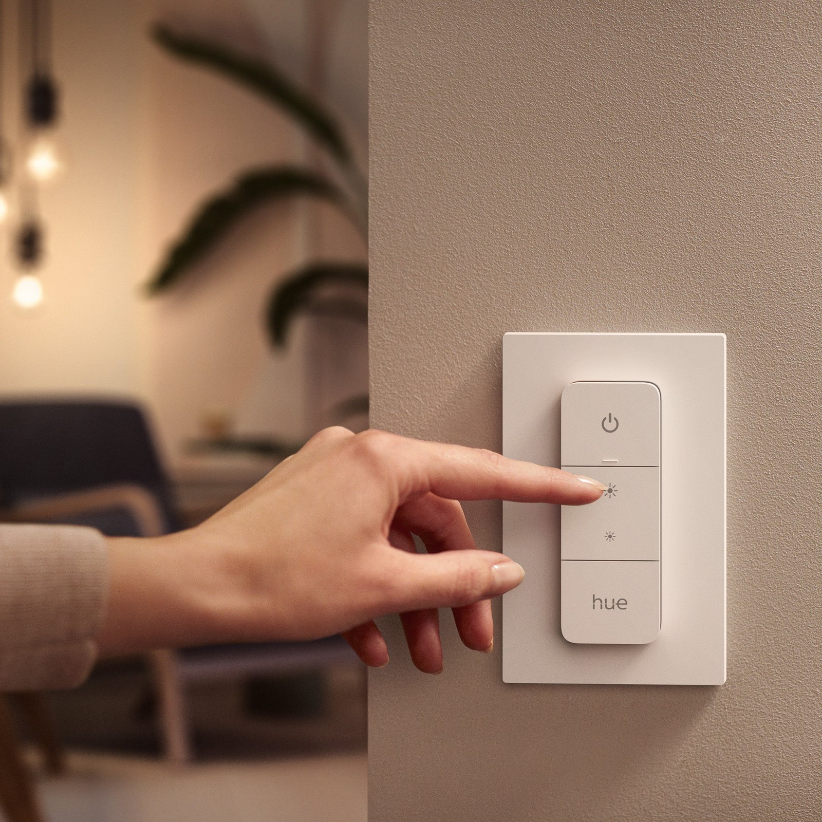 Runner LED-Spot, 3-flg., Dimmschalter, weiß - Philips Hue
