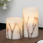 Pauleen Shiny Blossom Candle LED candela set 2x