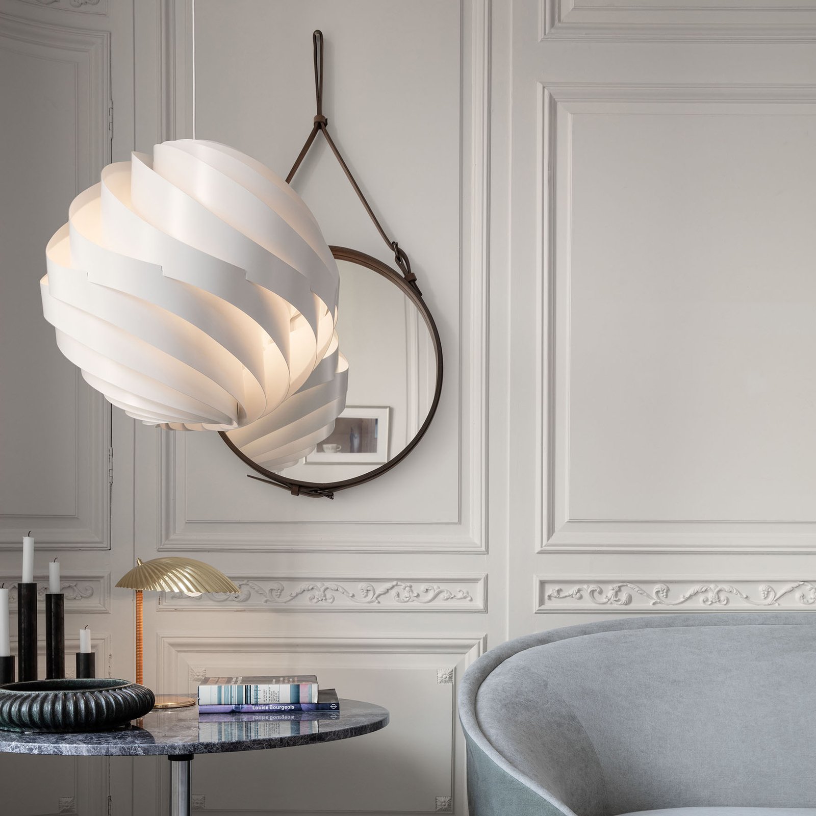 5321 Stolová Lampa Brass/Brass - GUBI