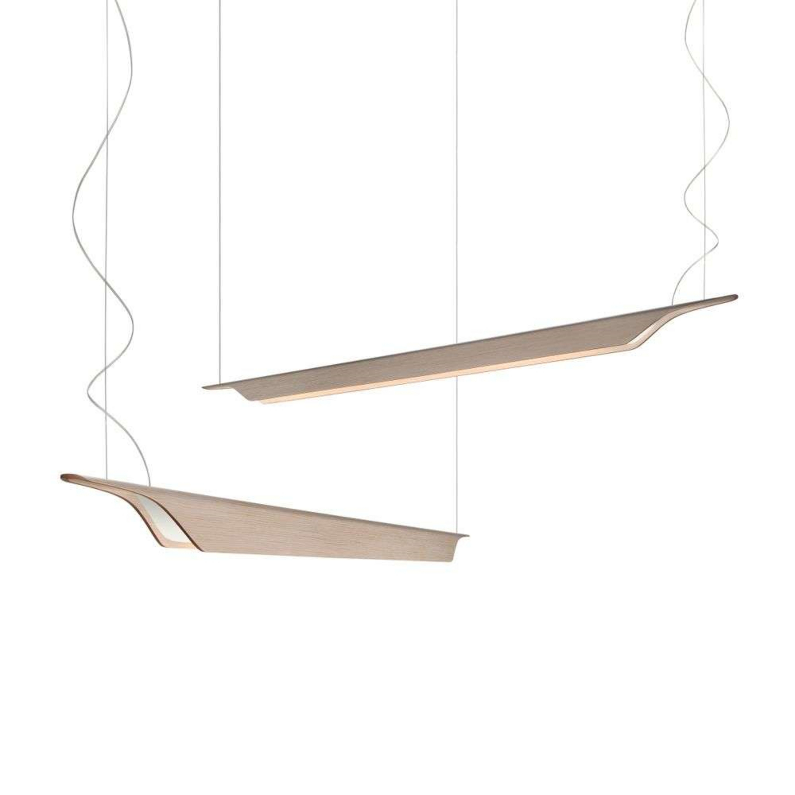 Troag Media LED Lustră Pendul Natural - Foscarini