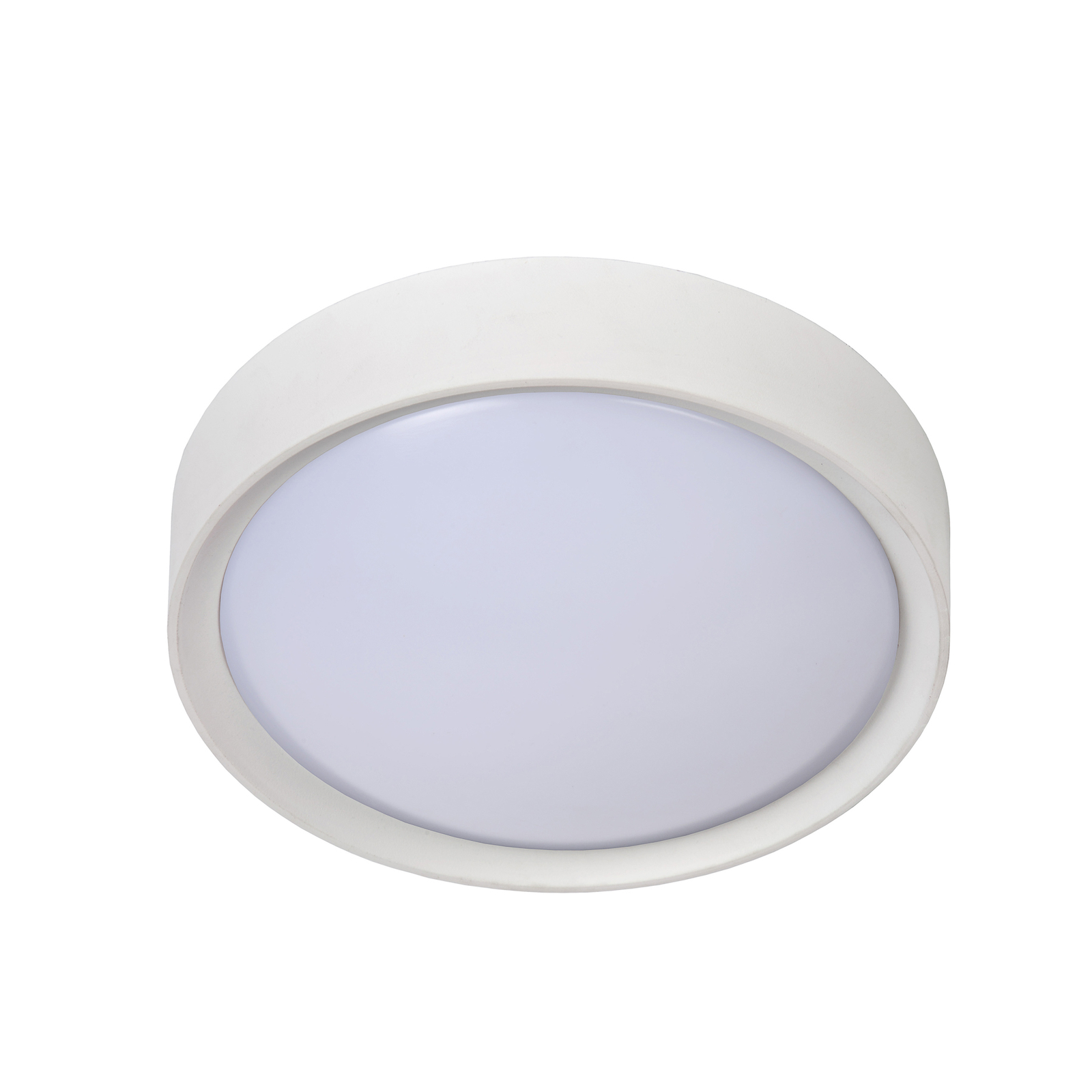 Lex ceiling light, round, Ø 25 cm, white