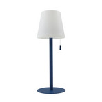 Azalea LED Portable Lampe de Table IP44 Blanc/Bleu - Lindby