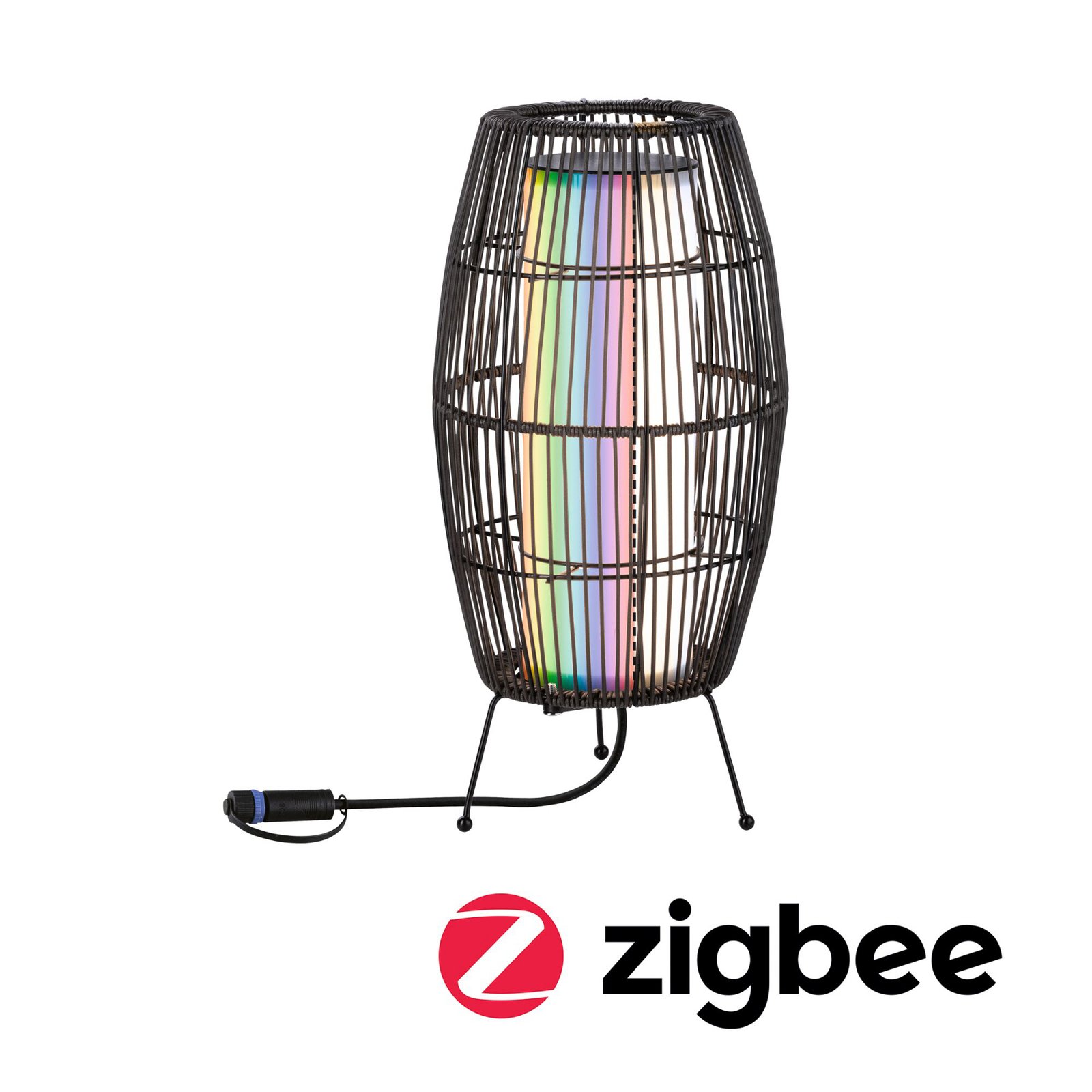 Paulmann Plug & Shine LED светлина Кошница RGBW, 40 см, ZigBee