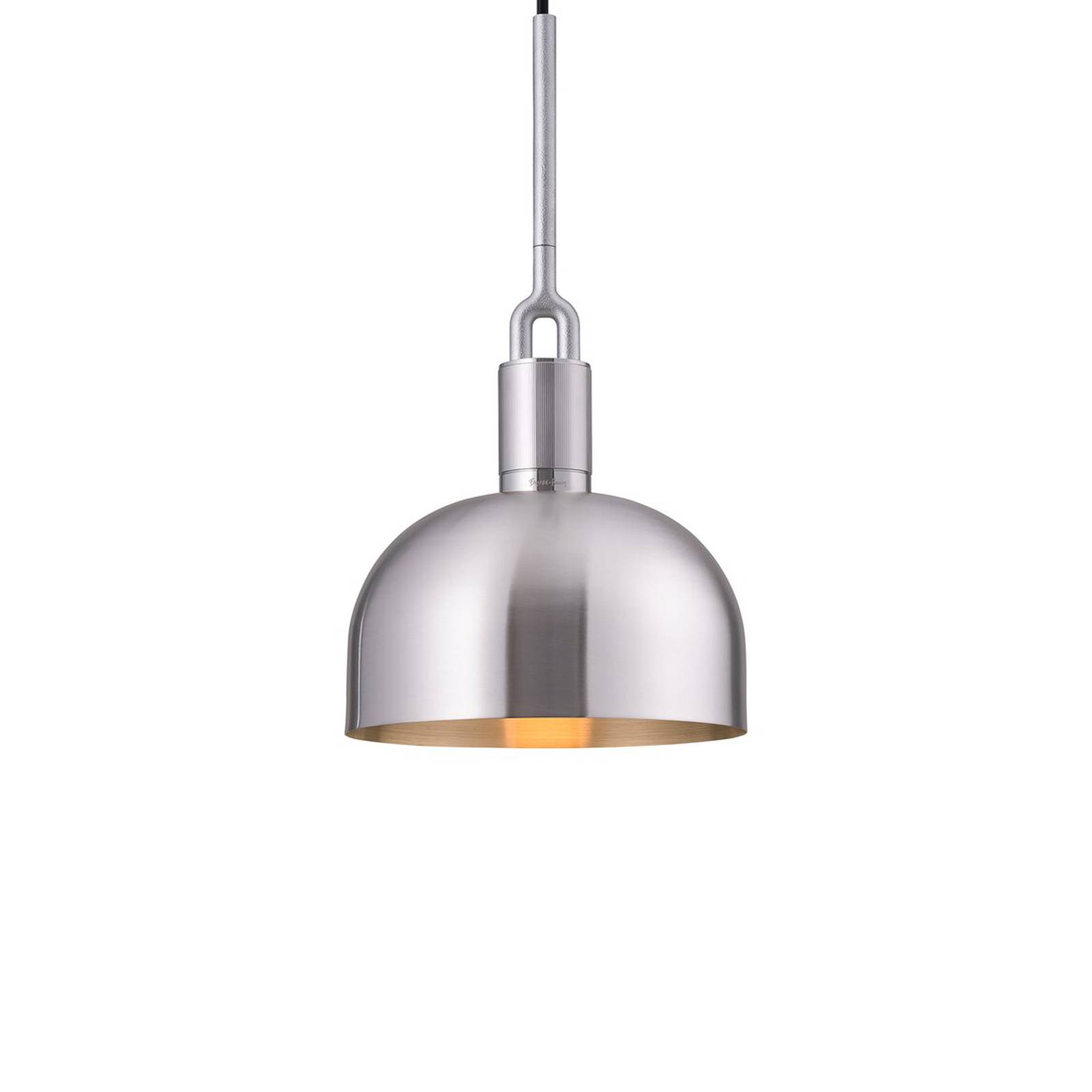 Buster + Punch Forked pendant metal Ø 25 cm steel, for Living / Dining Room, steel, E27, 7.5 W, H: 15 cm