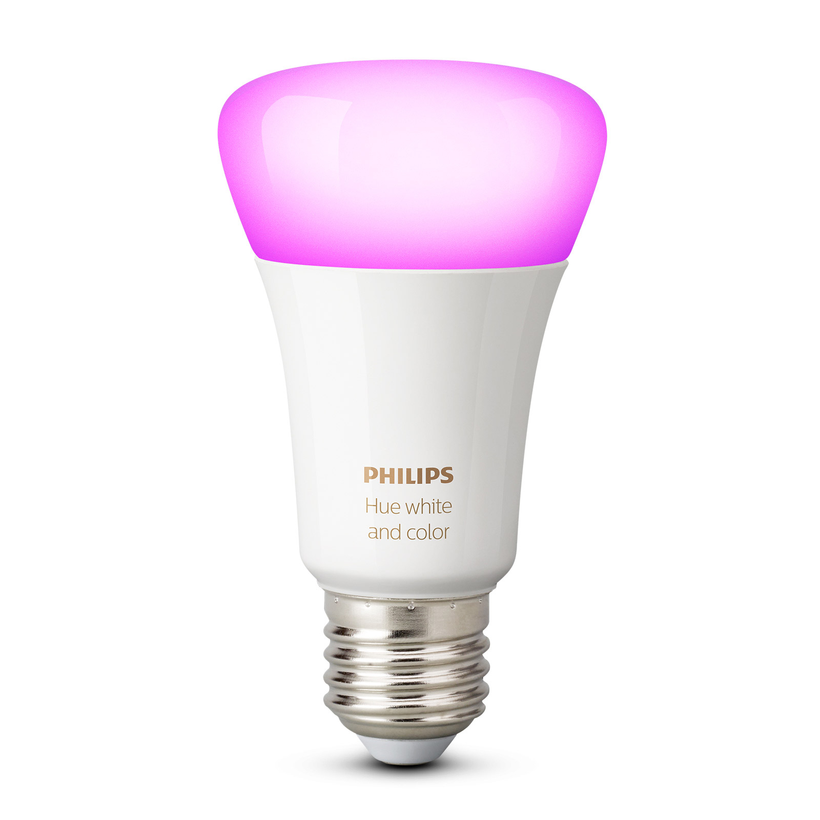 PHILIPS HUE Philips Hue White & Color Ambiance 9 W E27 LED, plastic, E27, 9 W, energy efficiency: A+, L: 11 cm