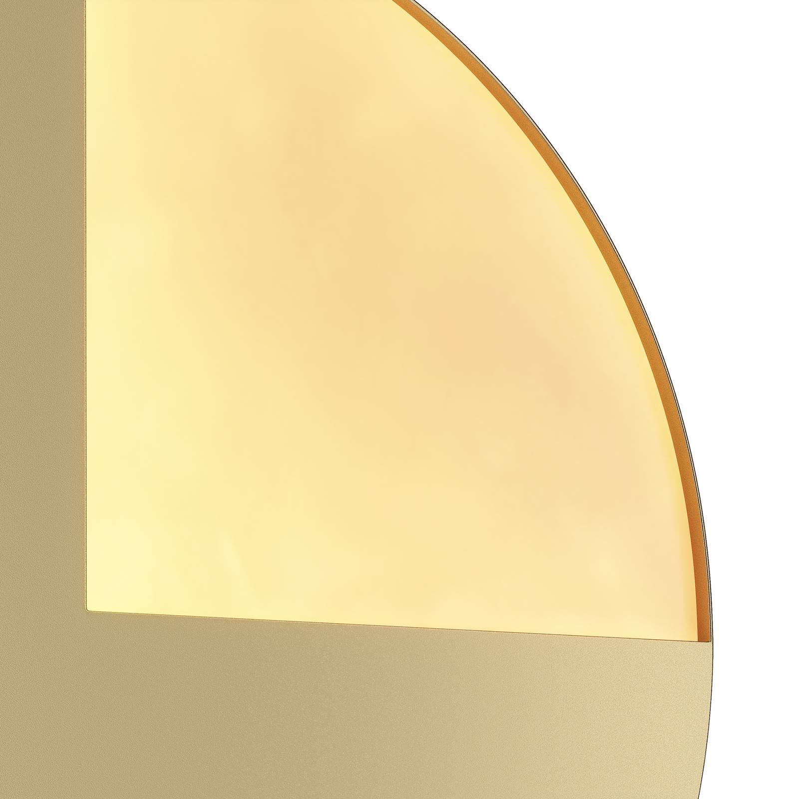 Levně Nástěnné svítidlo Maytoni Jupiter LED, zlatá barva, Ø 25 cm