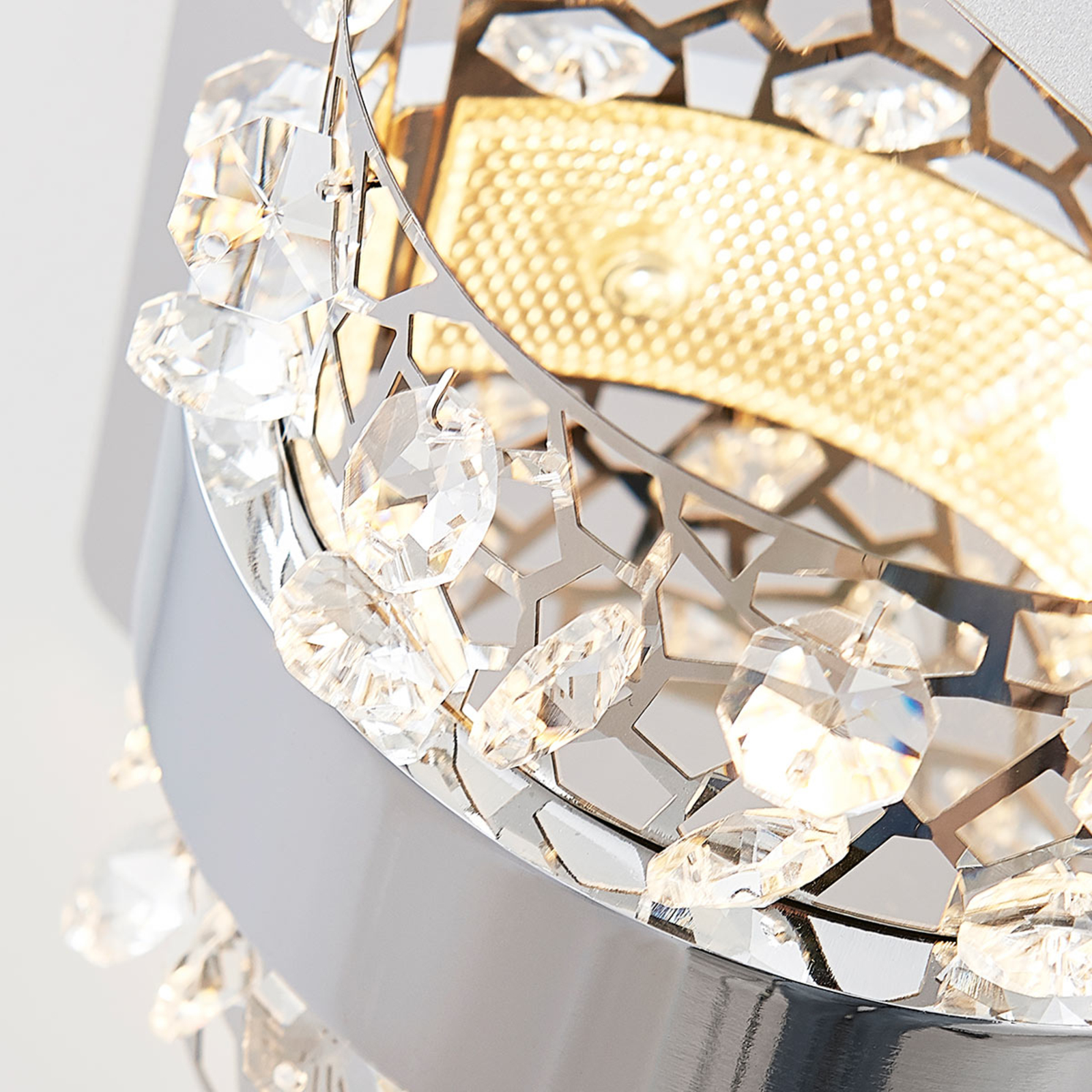 Neelie LEDWandlamp Chrome - Lucande