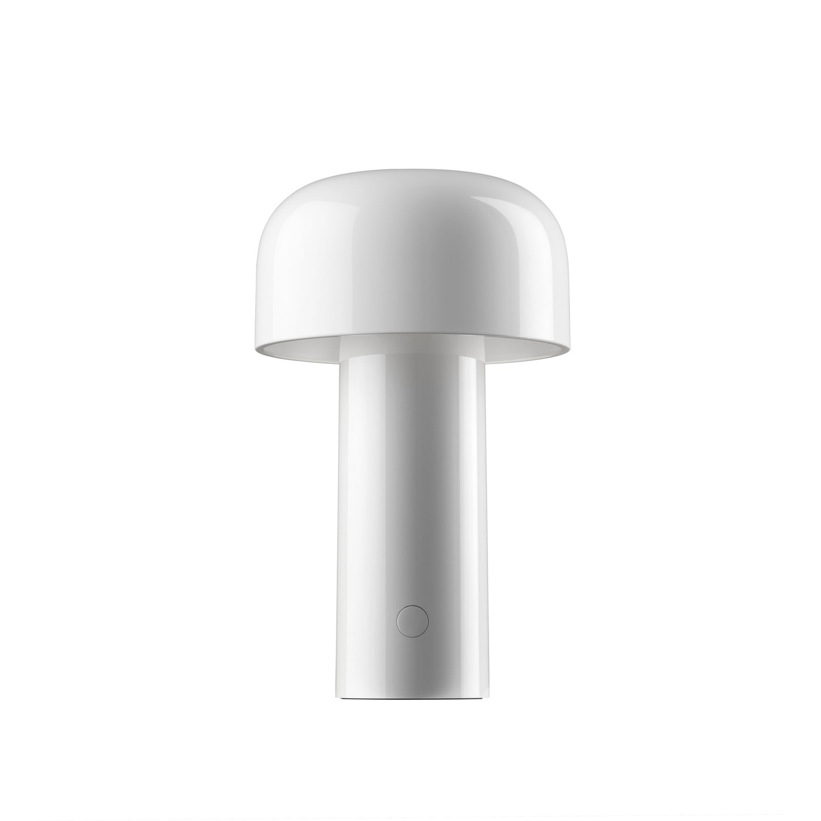 Lampada LED da tavolo Bellhop, bianca, 21 cm, dimmerabile, IP54 - FLOS Lampada LED da tavolo Bellhop, bianca, 21 cm, dimmerabile, IP54 - FLOS