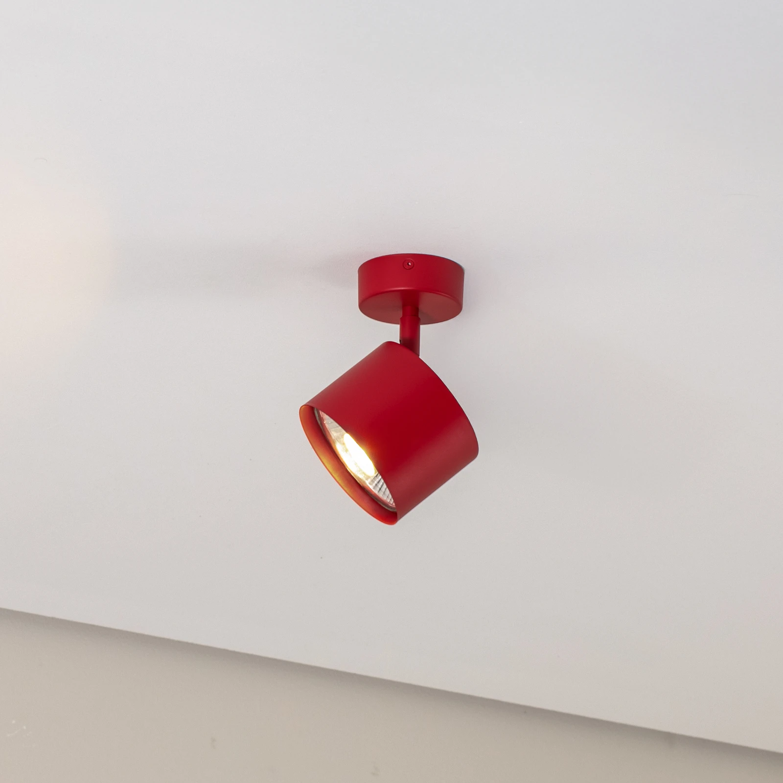 6 Abat-jour Rouges Uxcell – 3x5.3x4.7 Pouces – Lampe Plafonnier Ou Murale