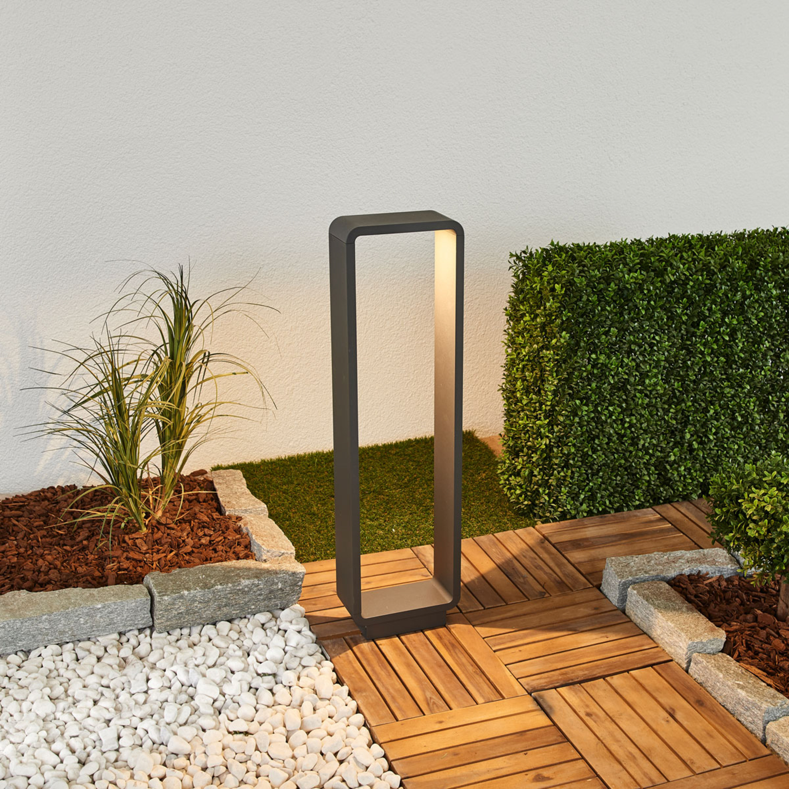 Ninon Outdoor Garden Lamp IP54 Graphite - Lucande