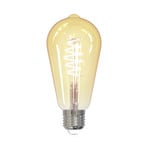 LUUMR Slimme LED lamp E27 ST64 amber 4.9W Tuya WLAN