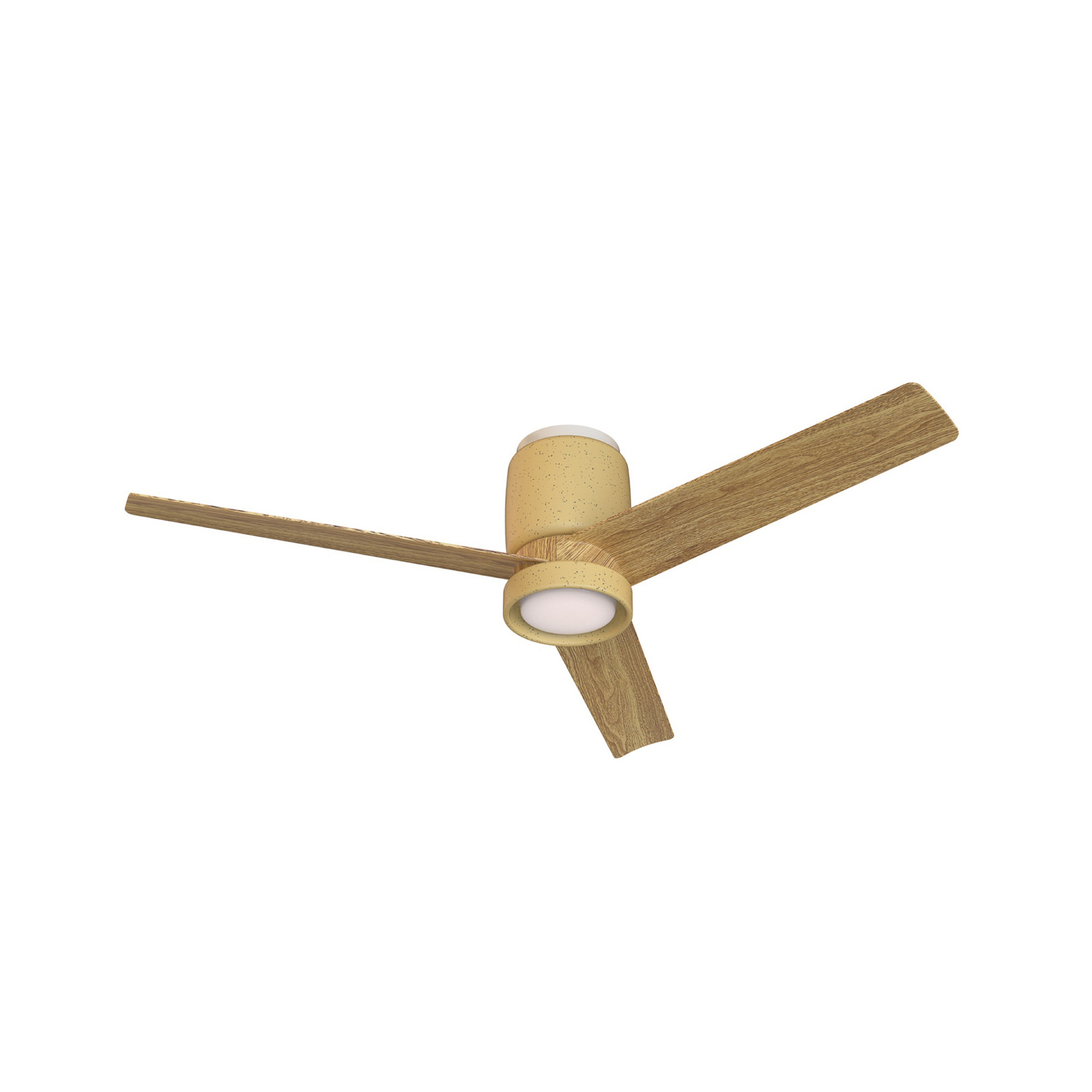 Ventilatore da soffitto LED Ceramica M beige/legno DC silenzioso - Mantra