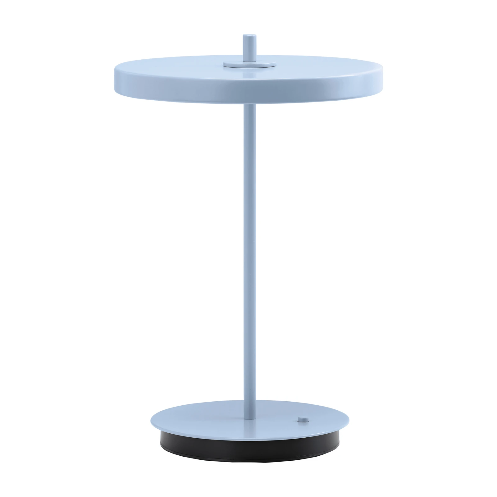 Lámpara de mesa recargable LED UMAGE Asteria Move, azul claro, 31 cm
