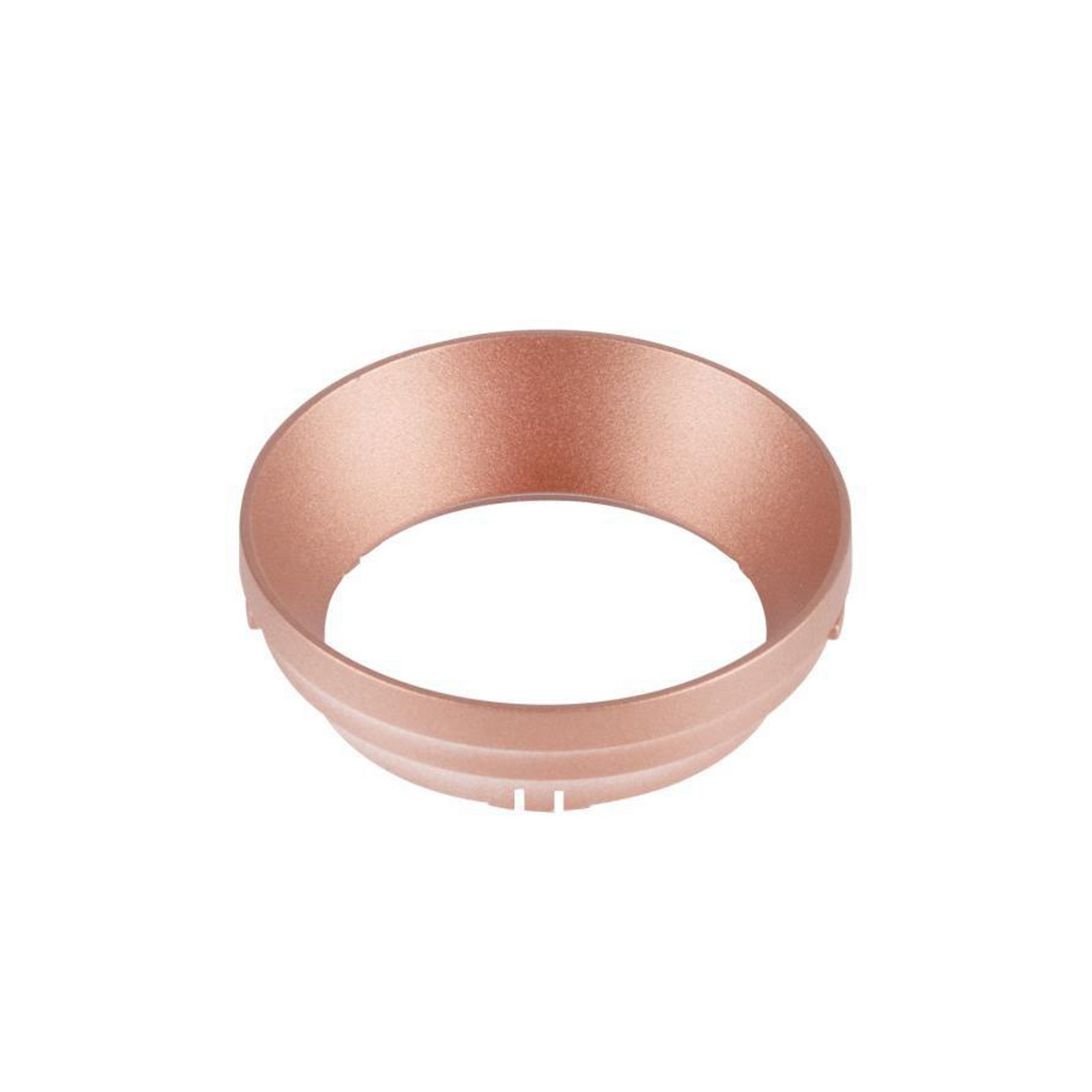 SLV Noblo decorative ring, bronze-coloured, Ø 5 cm, plastic