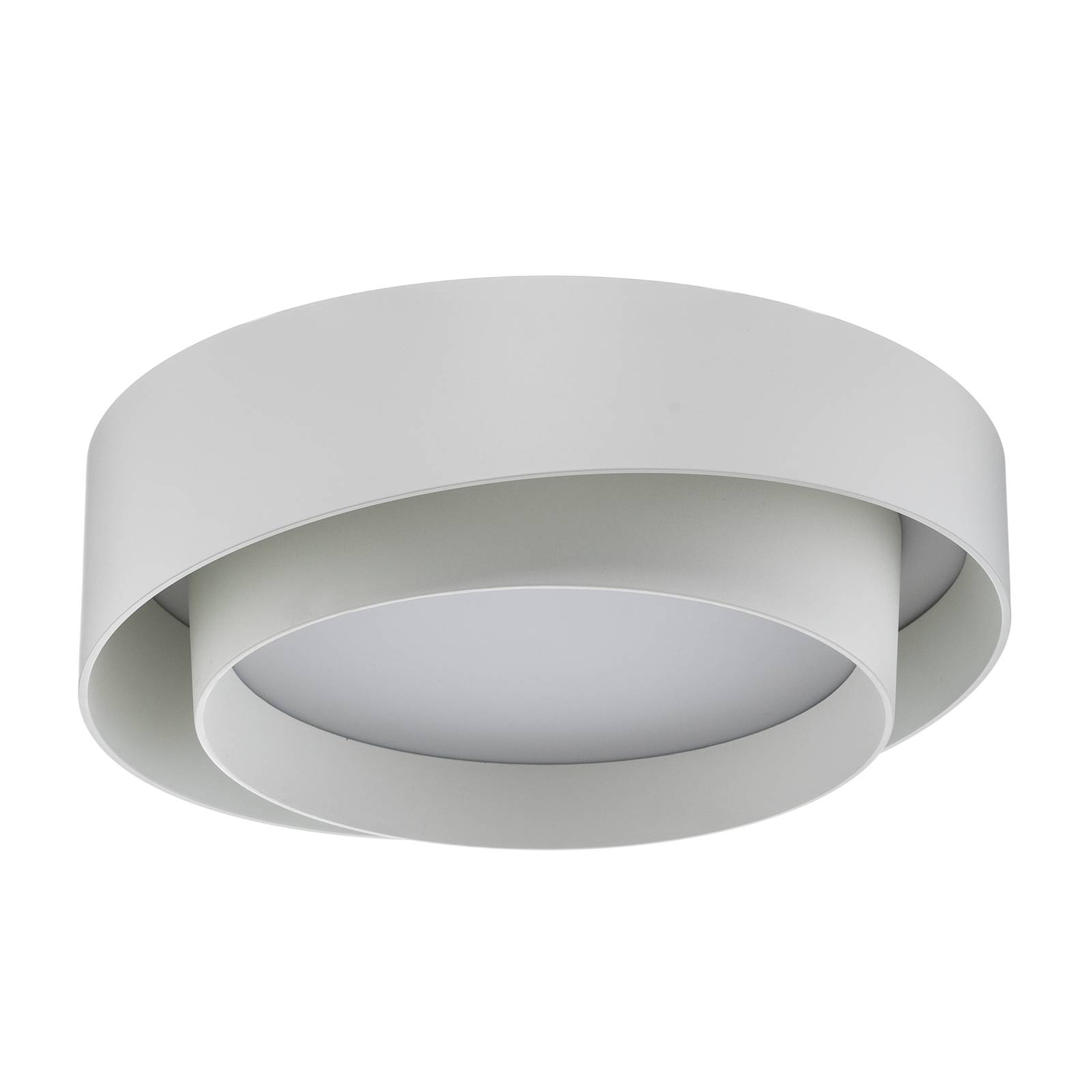 Image of Plafonnier design LED Centric blanc 