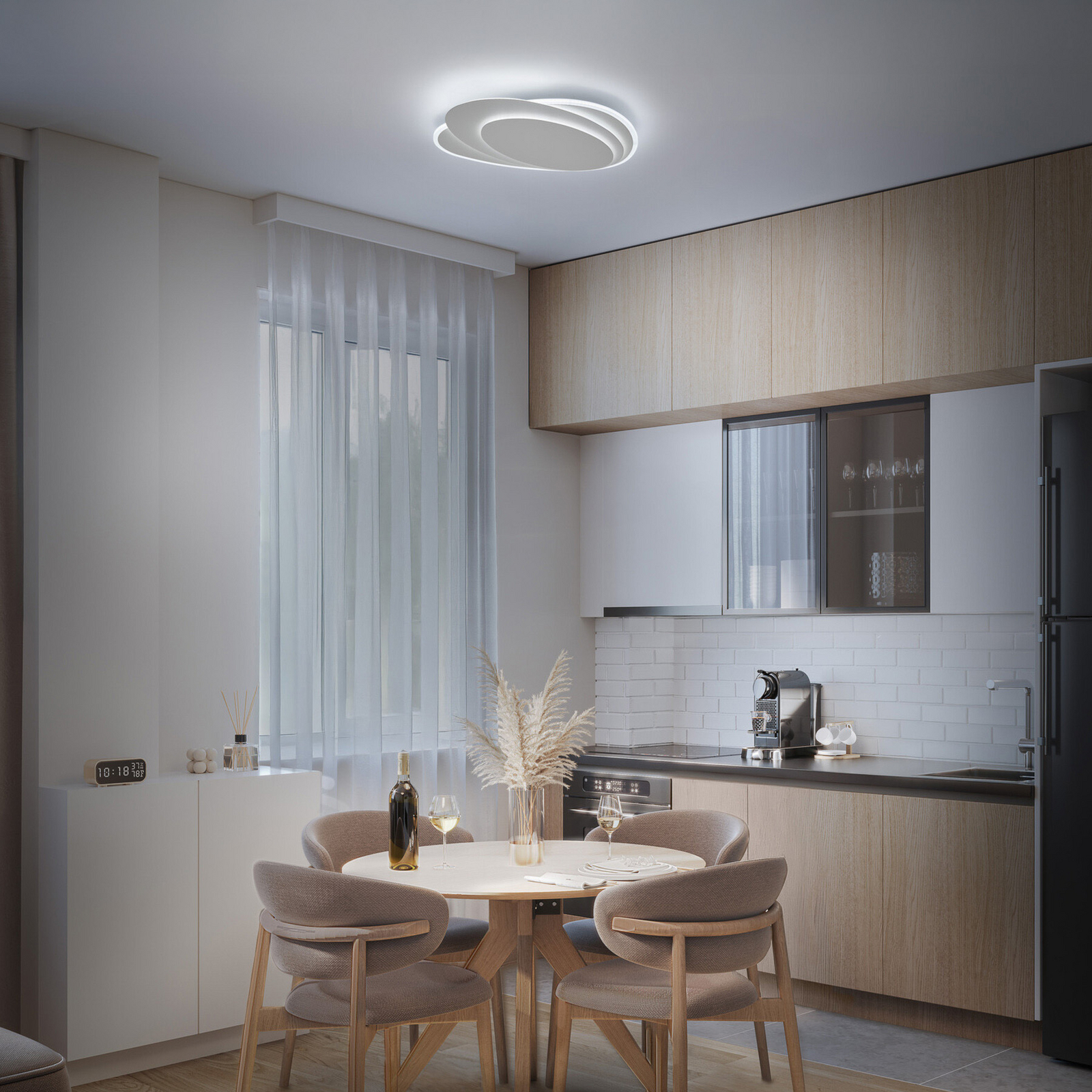 Φωτιστικό οροφής LED OSRAM ORBIS LAYERS, λευκό, 49 x 36 εκ., CCT Φωτιστικό οροφής LED OSRAM ORBIS LAYERS, λευκό, 49 x 36 εκ., CCT