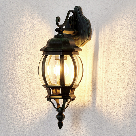 Farol de pared THEODOR de aspecto antiguo