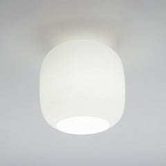Casablanca Murea plafoniera, bianco opale, Ø 25 cm