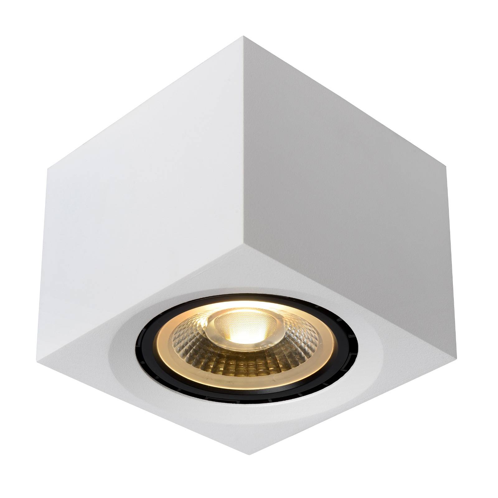 Spot pour plafond LED Fedler angulaire blanc