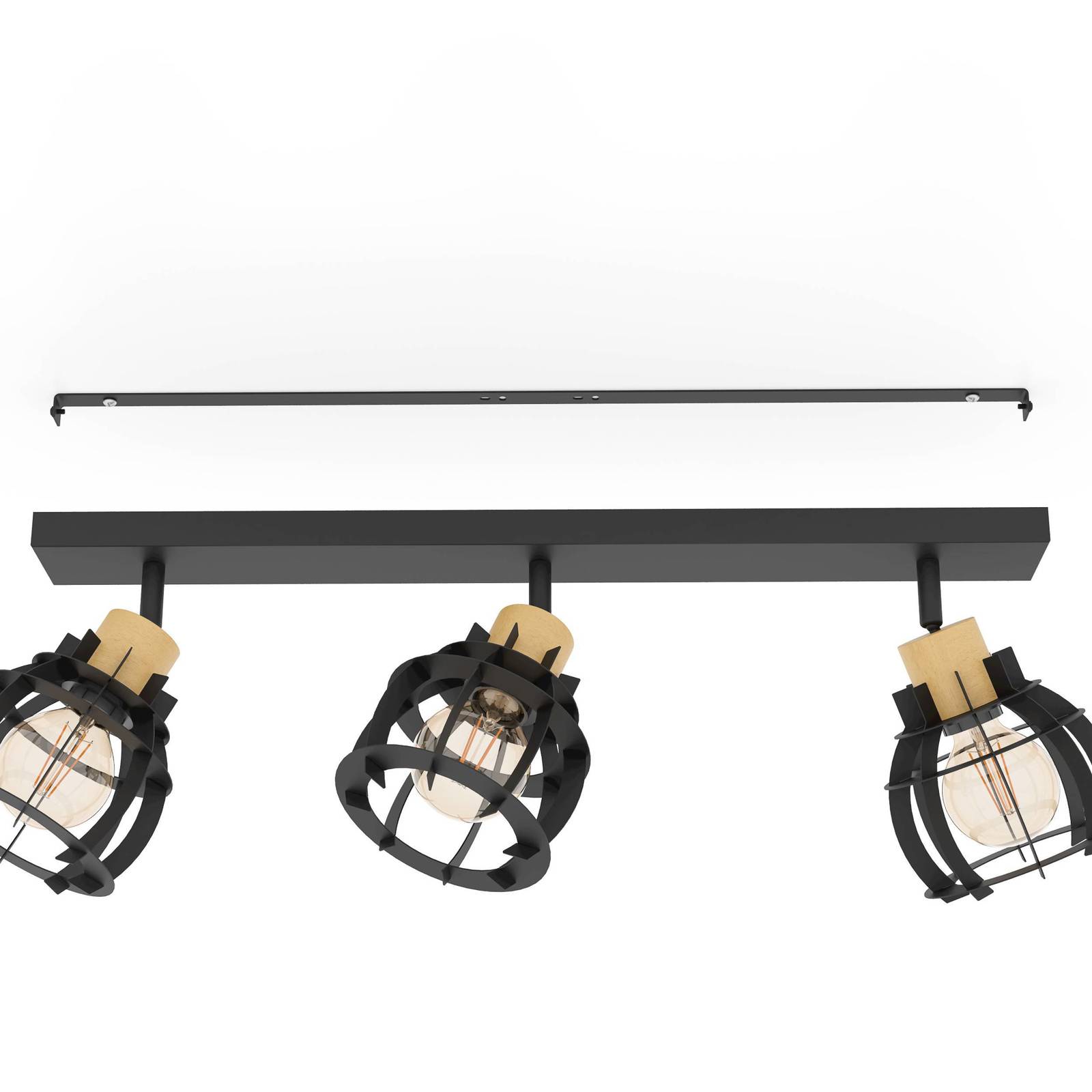 Lampa sufitowa Stillington 1, 3-punktowa