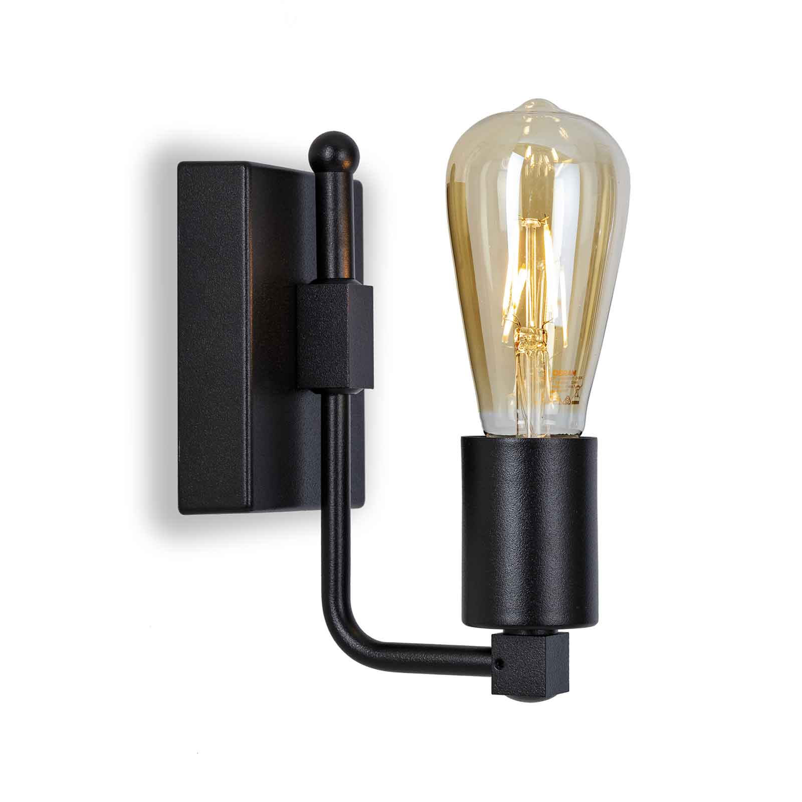 Væglampe Cubic³ 3392, sort
