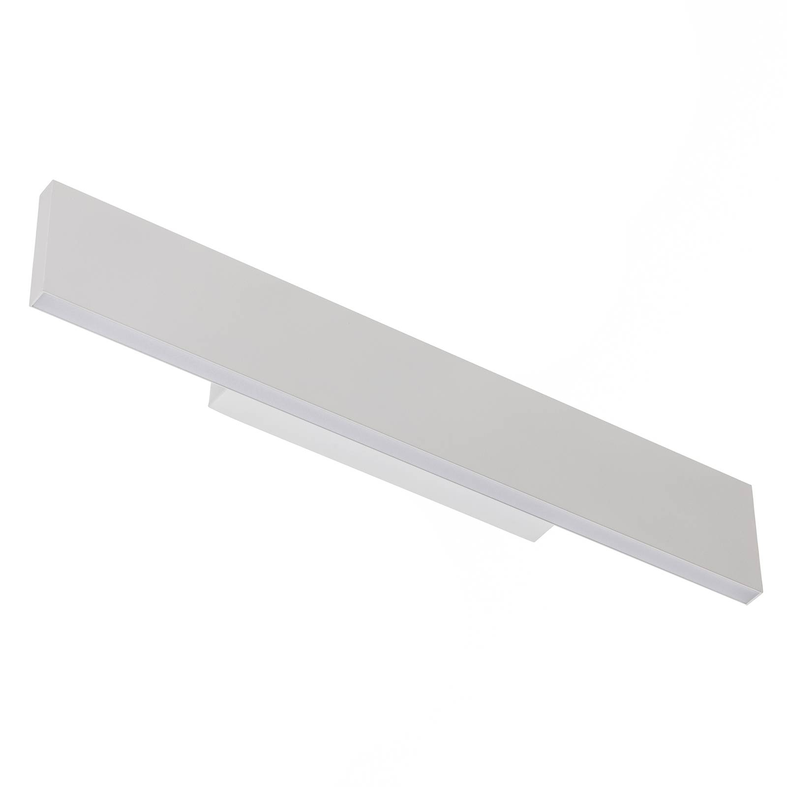 LED-Wandlampe Concha 47 cm, weiß
