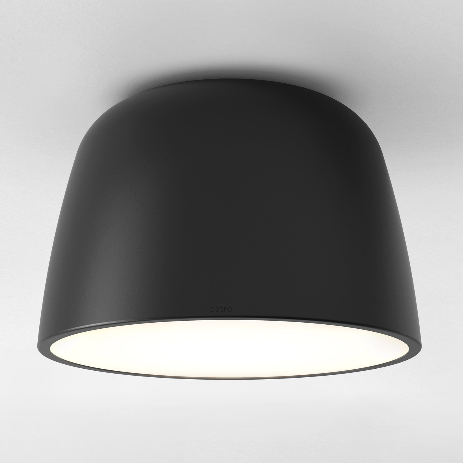 Astro Taiko Deckenleuchte, rund, Ø 30 cm, schwarz